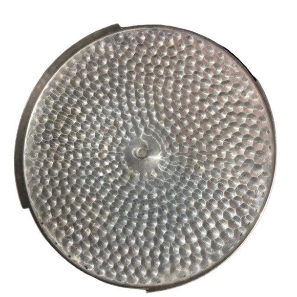 Vintage Hammered Casserole Covered Dish Used MCM - Picture 12 of 12